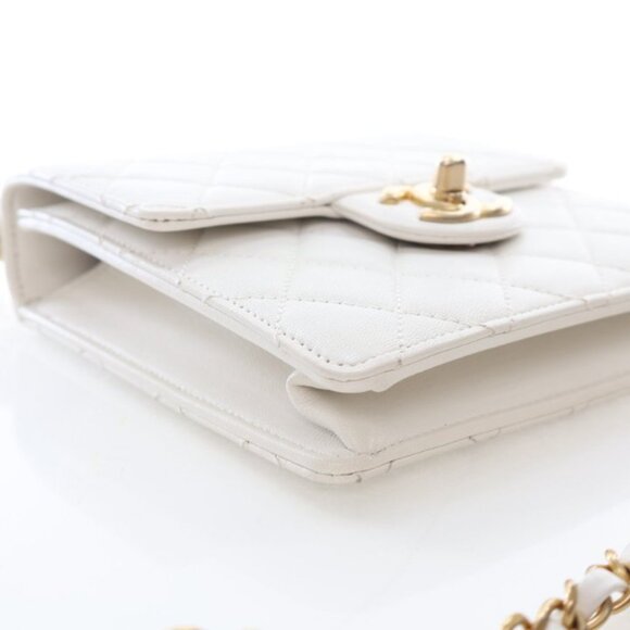 Chanel Small Lamb Chic Pearl Flap Bag - Picture 5 of 11